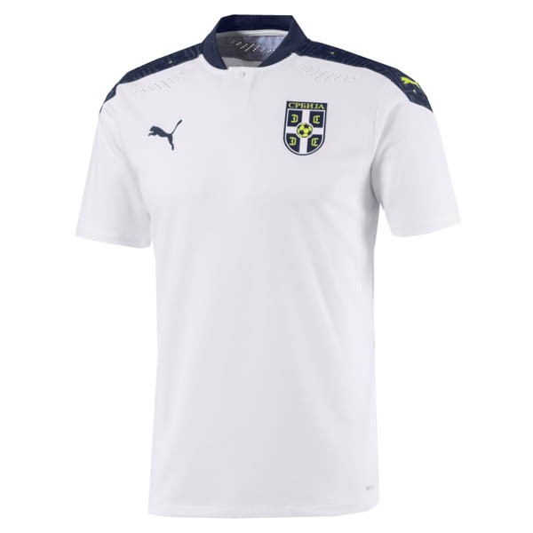 Tailandia Camiseta Serbia 2nd 2020 Blanco